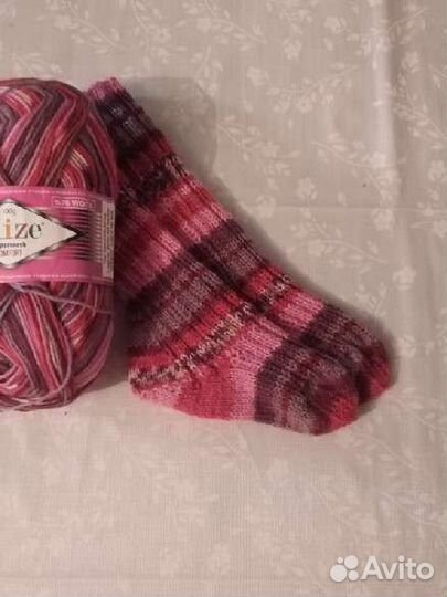 Носки вязаные