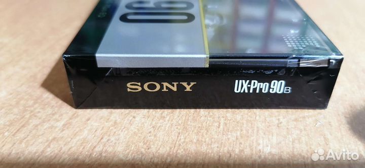 Аудиокассета sony UX-PRO 90 B 1989