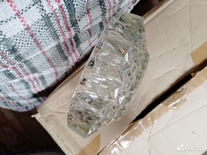 Салатница, пепельница хрусталь