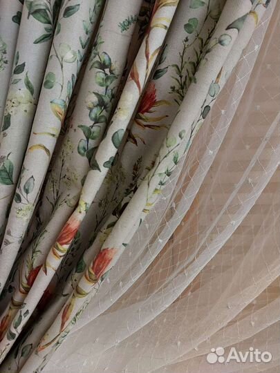 Комплект портьер