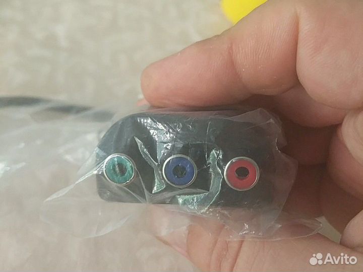 Переходник адаптер S-Video (m) to RGB (f)