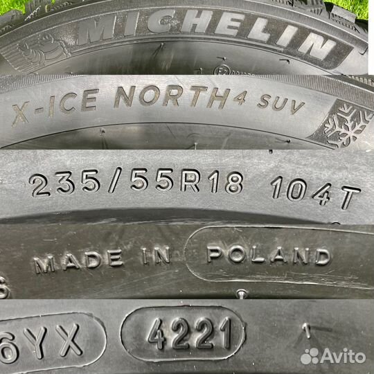 Michelin X-Ice North 4 SUV 235/55 R18 104T