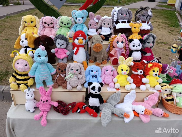 Игрушки вязаные