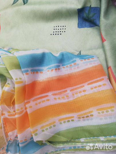 Комплект шторы и тюль бу