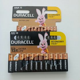 Батарейки duracell аа и ааа