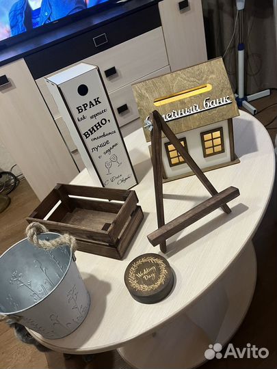 Свадебные аксессуары на стол