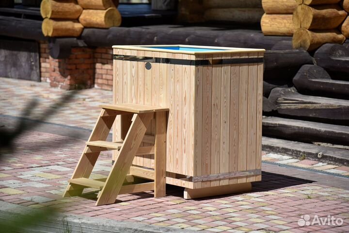 Купель прямоугольная для приятного купания