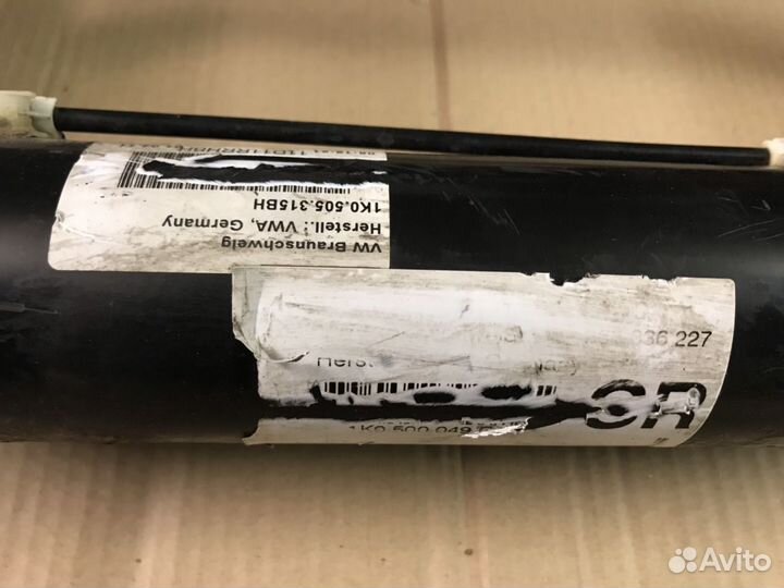 1K0500049 Задняя балка VW Golf VI