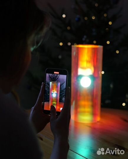Светильник с цветным светом