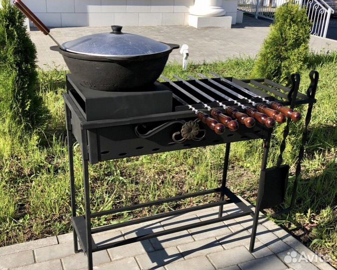 Кованный мангал