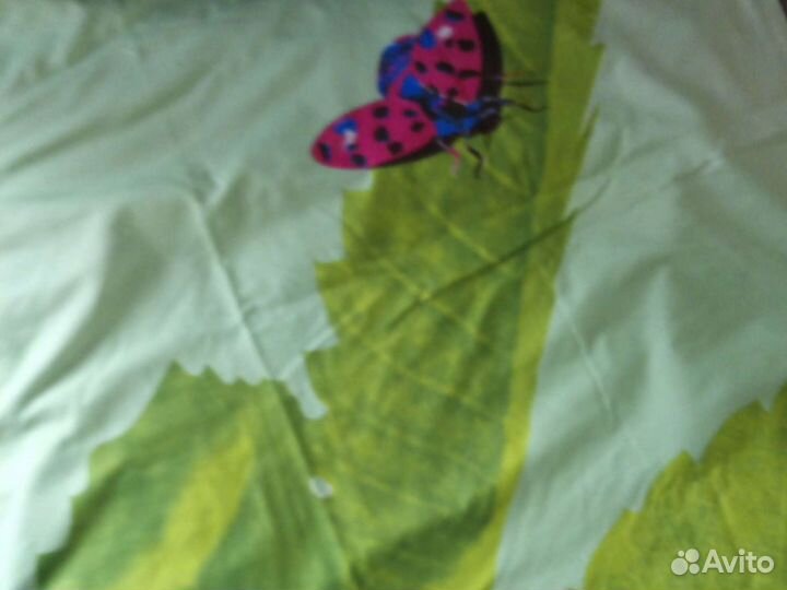 Двухспальный пододеяльник и простынь