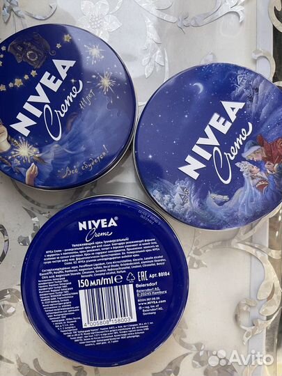 Крем для лица nivea и nivea soft