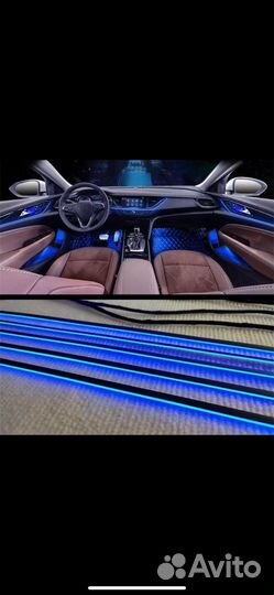 Светодиодная подсветка салона авто