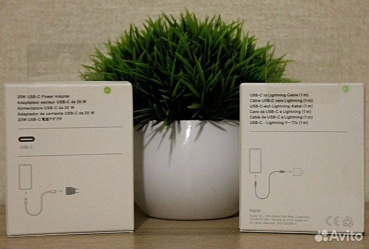 Блок 20w + Кабель для iPhone original, гарантия