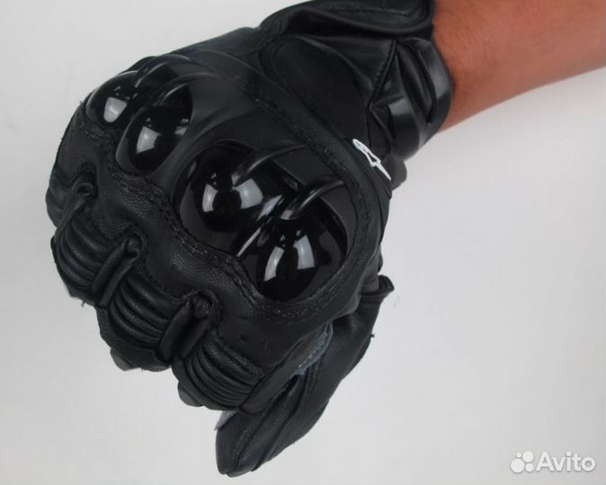 Кожаные Мотоперчатки Alpinestars S1