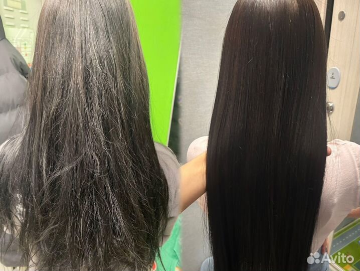 Кератин ботокс волос