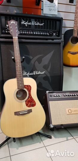 Guild D-240E Natural - электроакустическая гитара