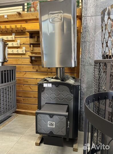 Печь для бани Былина 24Ч бак 45