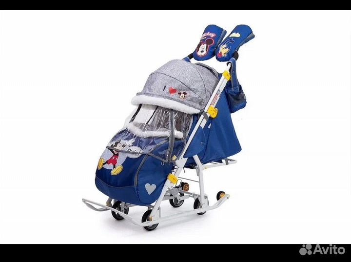 Коляска санки ника