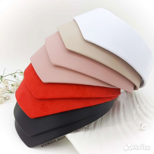 Кокошник современный из экокожи