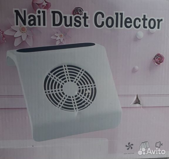 Пылесос для маникюра настольный новый