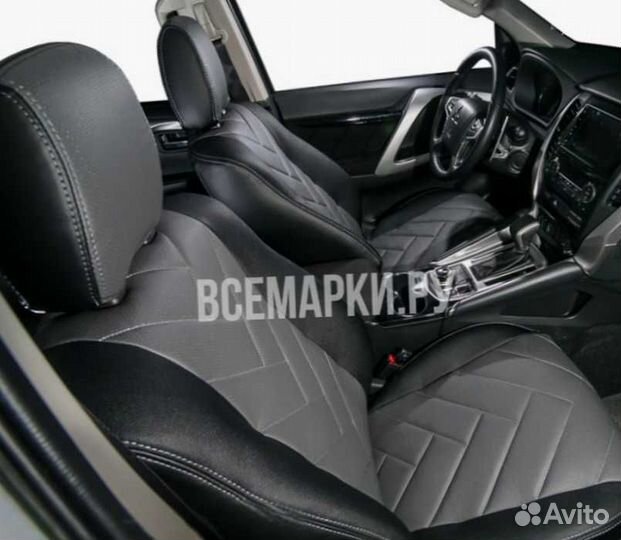 Чехлы для Mitsubishi Pajero sport 3