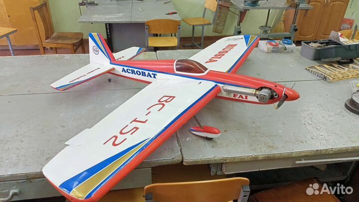 Авиамодель пилотажная кордовая