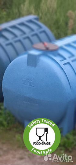 Тара пластиковая 3000 / емкость кубовая