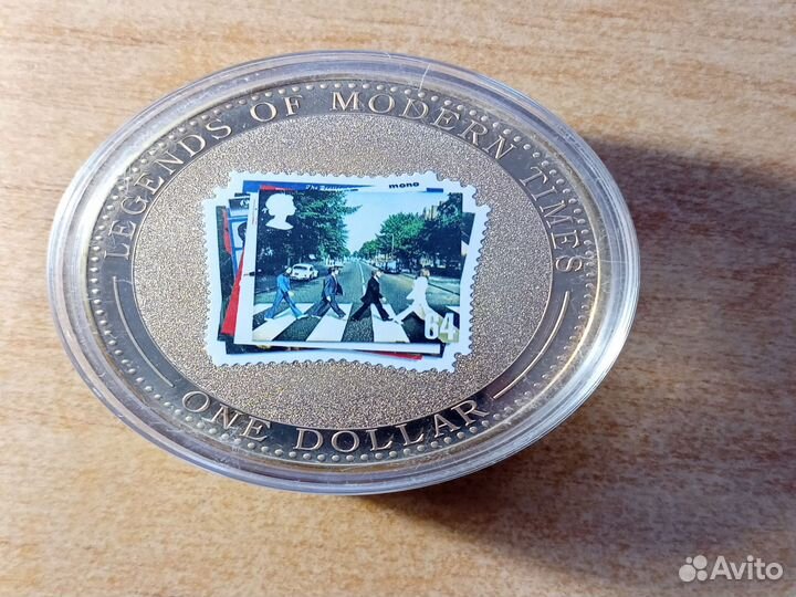 Битлз. Марки на монетах