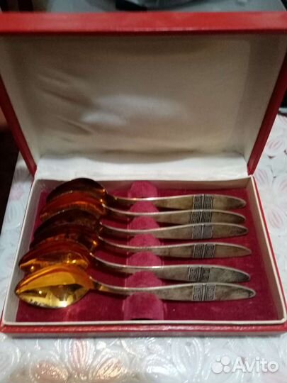 Мельхиоровые ложки СССР новые