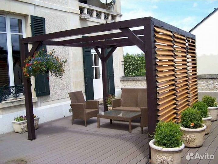 Жалюзи для беседок террас веранд балконов домов