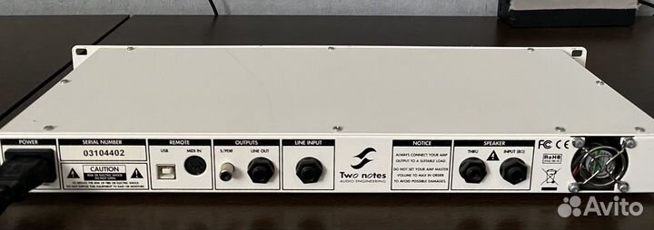 Two Notes Torpedo Live