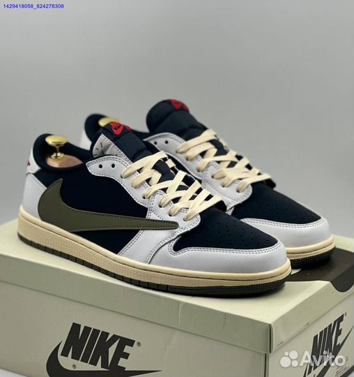 Nike Air Jordan 1 Low & Travis Scott (Арт.74813)
