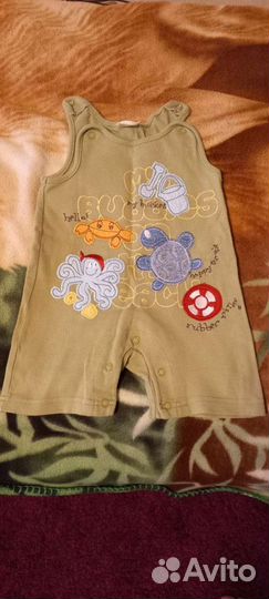 Ползунки, слипы, песочник на 1-3 мес