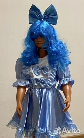 Костюм Мальвины с большим бантом