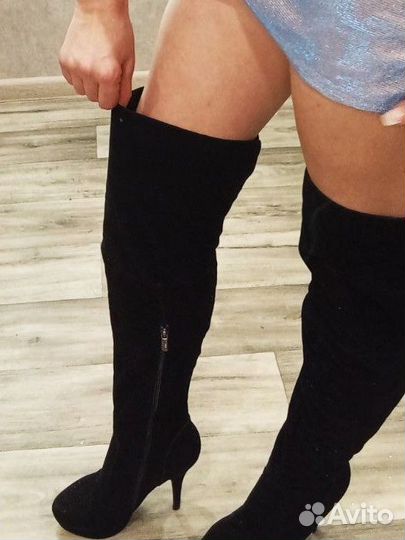 Сапоги женские ботфорты 39