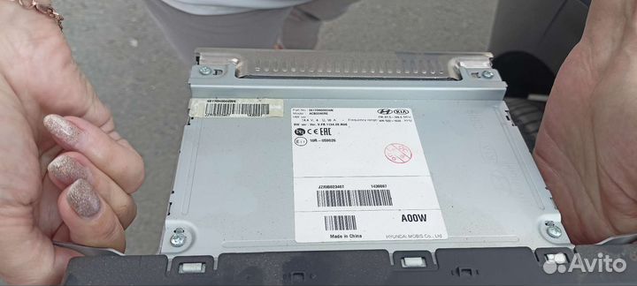 Штатная магнитола на kia rio 4