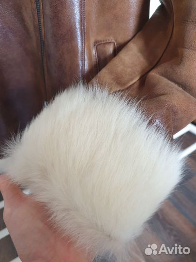 Дубленка натуральная женская 42 44