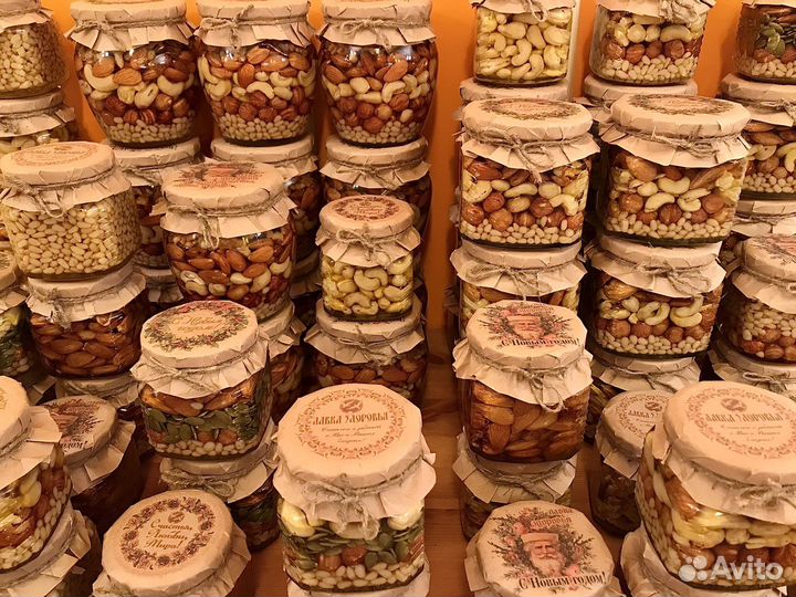 Орехи в меду