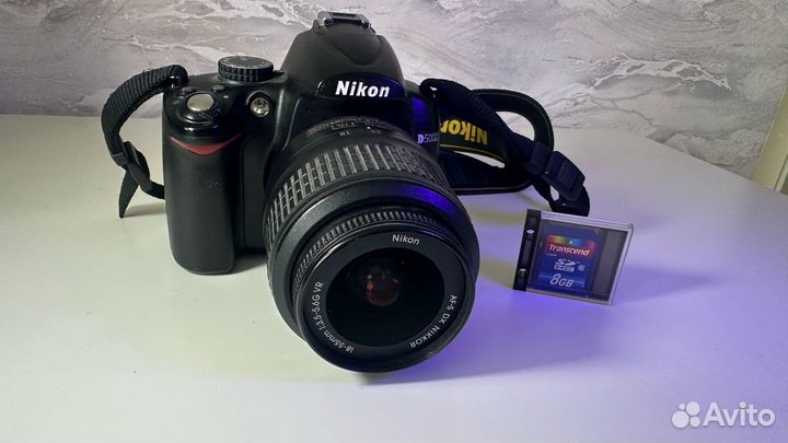 Фотоаппарат Nikon D5000 в отличном состоянии