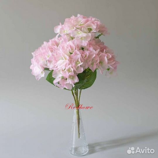 Гортензия силтконовая искусственные цветы