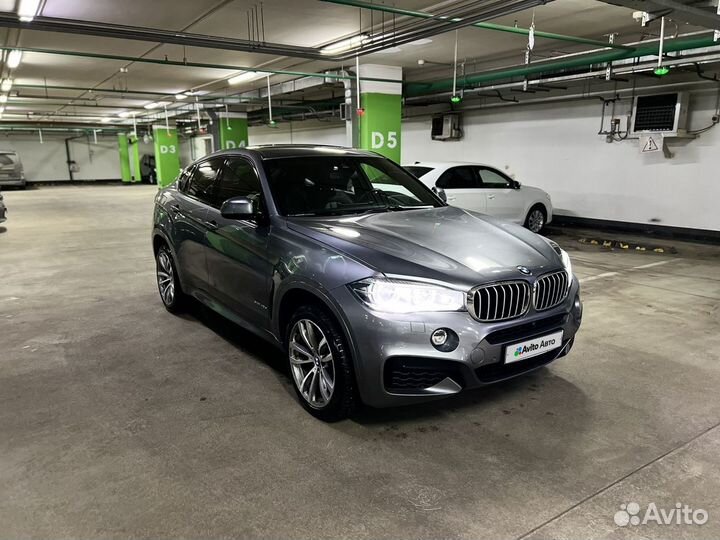 BMW X6 3.0 AT, 2017, 49 000 км