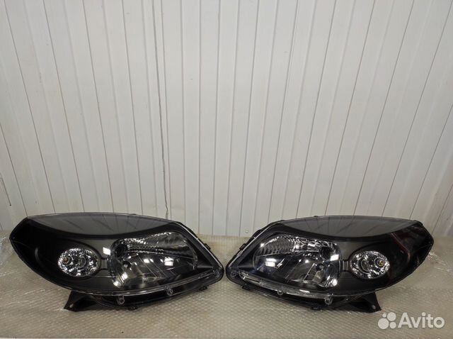 Фара renault sandero/sandero stepway 10-14 черная