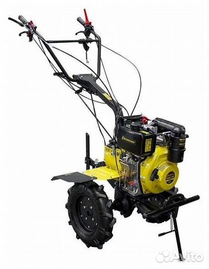 Мотоблок дизельный champion DC1163E, 5.85 л.с