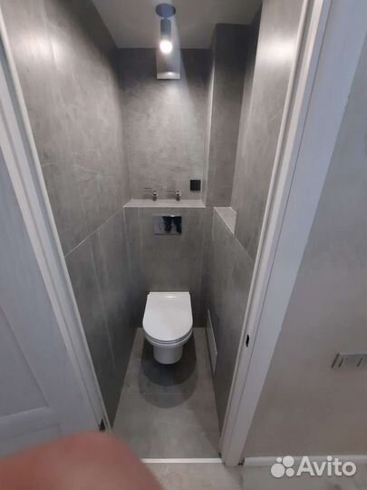 Укладка плитки.Ремонт ванной комнаты и туалета