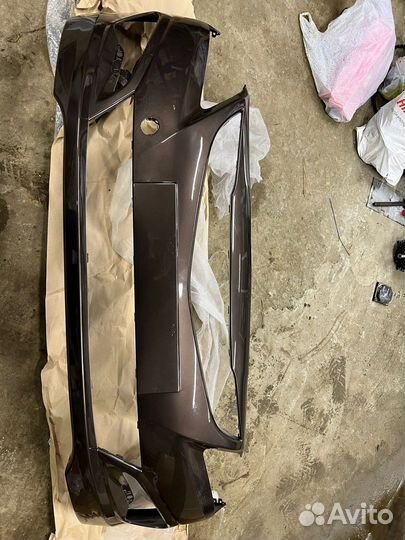 Бампер на hyundai solaris