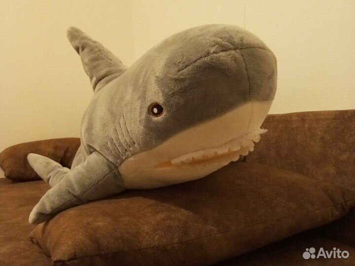 Мягкая игрушка акула 100 см