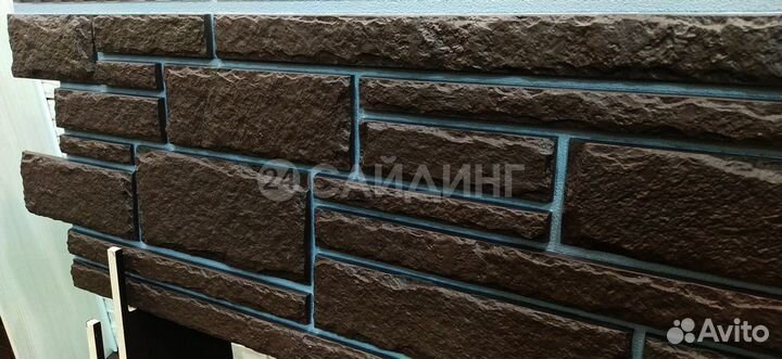 Фасадные панели Grand Line Камелот Премиум Шоколад