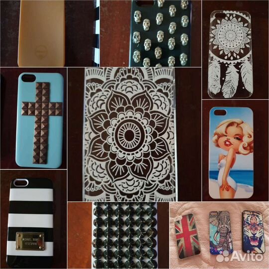 Чехлы на iPhone 5/5s разные