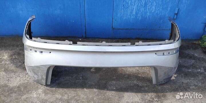 Заданий бампер Skoda rapid 2